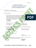 Access Point Math Refresher