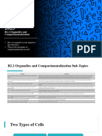 12 - IB Biology 2023 New Syllabus B2.2 Organelles and Compartmentalization PowerPoint