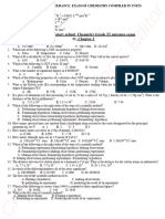 2000 2013 Chemistry G 11 and 12 Enterance Exam The Lastneew Final