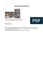 Process Oriented Storage Control