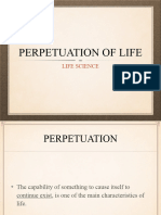 Perpetuation of Life