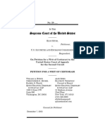 Elon Musk v. SEC - Petition For Writ of Certiorari To SCOTUS