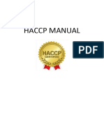 HACCP Manual