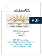 Electrochemical Cell