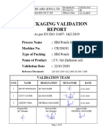 Packaging Validation For Iv Set