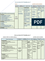 Carte Curriculaire FLE Club Dos Plus 1