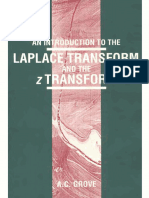 An Introduction To The Laplace Transform and The Z Transform - Anthony C.grove (PH 1991 138s)