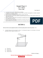 Sample Paper 3: Class X 2023-24 Science