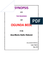 137 OGUNDA BEDE Synopsis