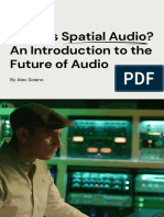 What Is Spatial Audio?