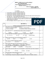 Class Ix Maths QP Sample Paper 2023-24