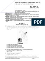 Science Class X Sample Paper Test 06 For Board Exam 2024