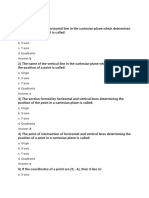 Coordinate Geometry 1