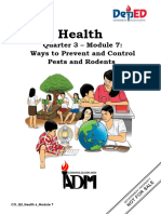 Health6 - Q3 - Module 7 Ways To Prevent and Control Pests and Rodents