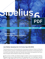 Sibelius Symphonies Nos. 6 & 7 - Booklet