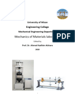 Strength of Materials Lab-Ahmed Alshara