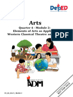 Arts 9 - Q4 - Mod2 - Elements of Arts As Applied To Western Classical Theatre and Operas Ancient Greek Theatre 1