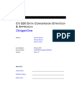 CV020 Data Conversion Strategy Approach Issue 1.0