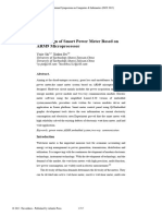 The Design of Smart Power Meter Based On ARM9 Microprocessor