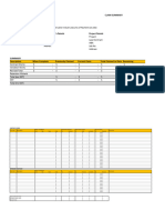 Progress Claim Excel Download