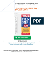 Get (Original PDF) First Aid For The USMLE Step 1 2018, 28th Edition Free All Chapters