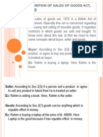 Sales of Goods Act