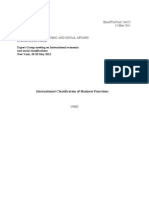 International Classification of Business Functions UNSD