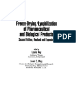 Lyophilization of Pharmaceutical and Biological Products, Rey (2004)