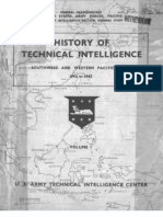 Hist Techn Intelligence SW Pacific