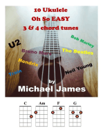 10 Ukulele Oh So EASY 3 & 4 chord tunes