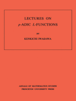 Lectures on P-Adic L-Functions. (AM-74), Volume 74