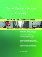 Disaster Recovery Business Continuity Complete Self-Assessment Guide