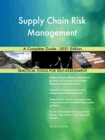 Supply Chain Risk Management A Complete Guide - 2021 Edition