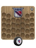 NHL Vintage New York Rangers Hockey Puck Wall Plaque