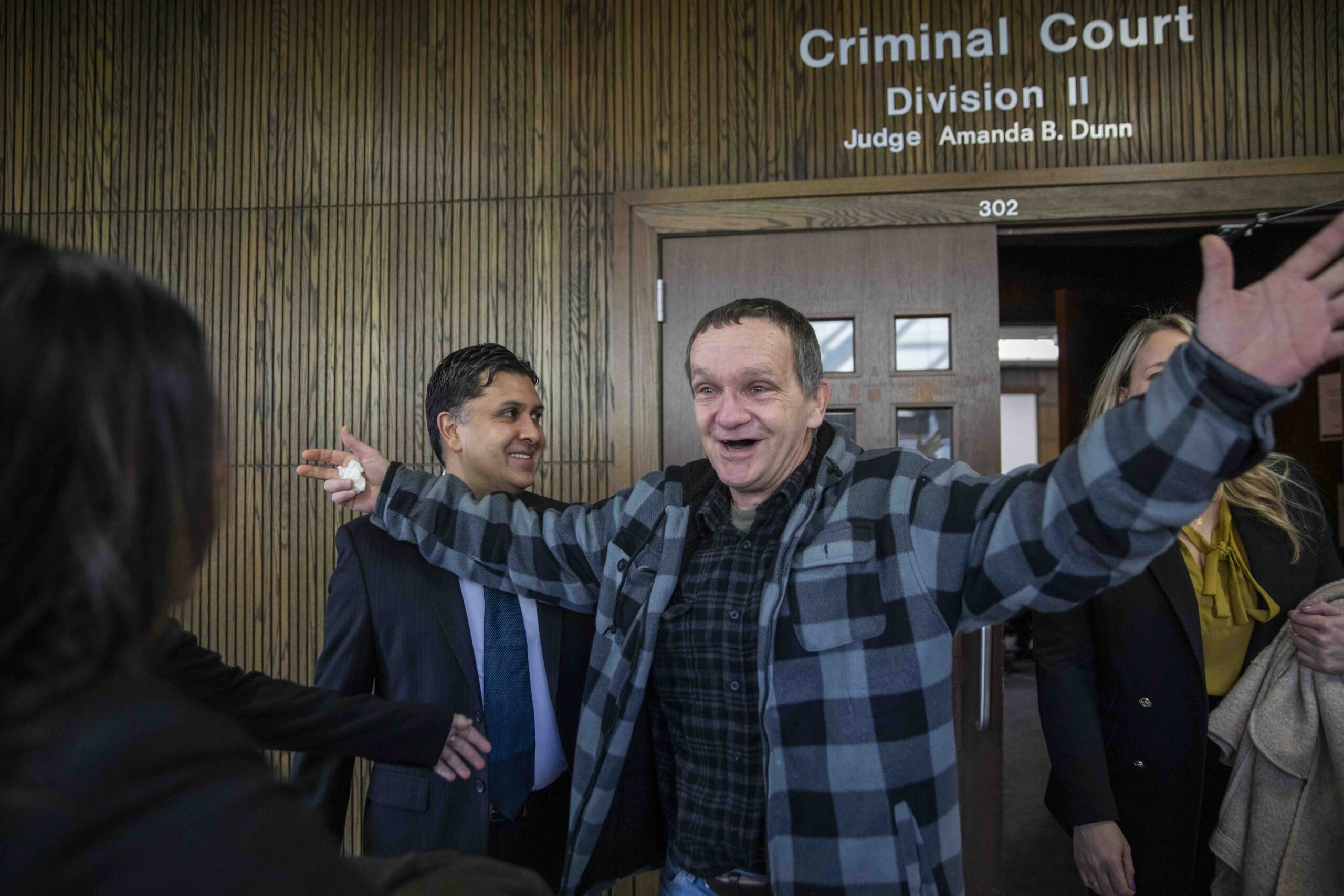 Scott Minton in Chattanooga, Tennessee, Thursday, January 23, 2025 (Image: Alyssa Pointer for the Innocence Project).