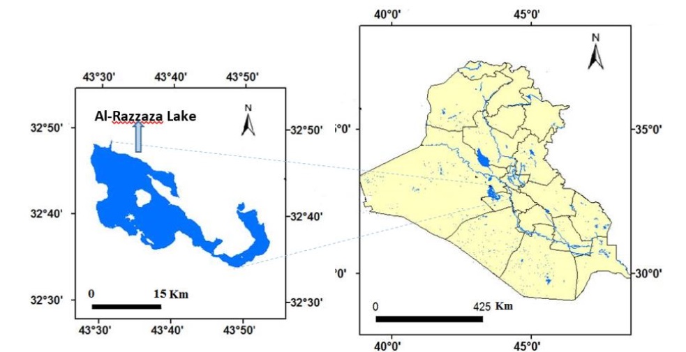 Location map of study area