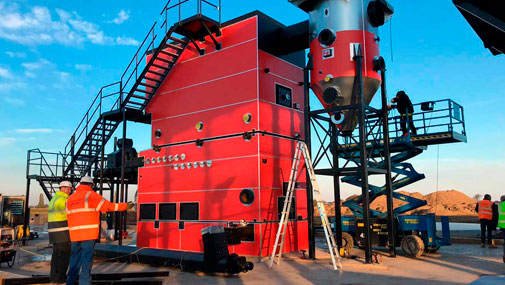 Installation of Biomass Fueled Boiler System in United Kingdom