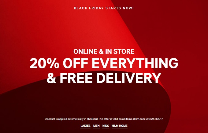 H&M Black Friday