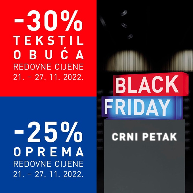 Intersport Black Friday popusti