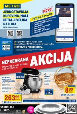 Metro katalog neprehrana Zagreb