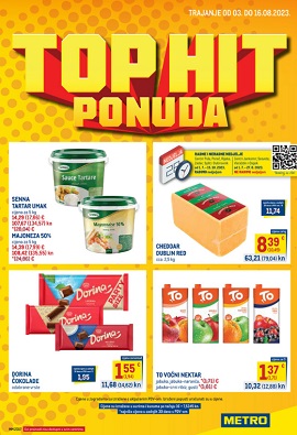 Metro katalog Top hit ponuda