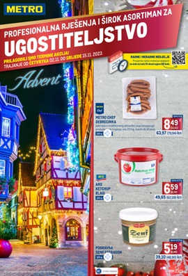 Metro katalog Ugostiteljstvo prehrana