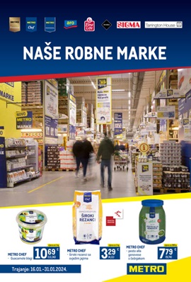 Metro katalog Naše robne marke