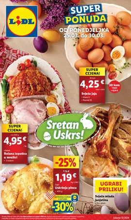 Lidl katalog prehrana