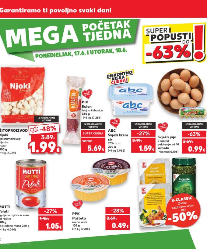 Kaufland akcija za početak tjedna