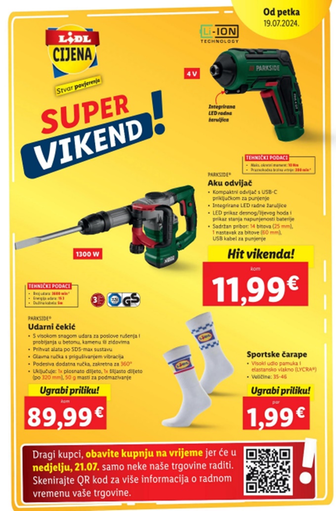 Lidl vikend akcija