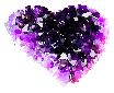 A heart-shape geode.