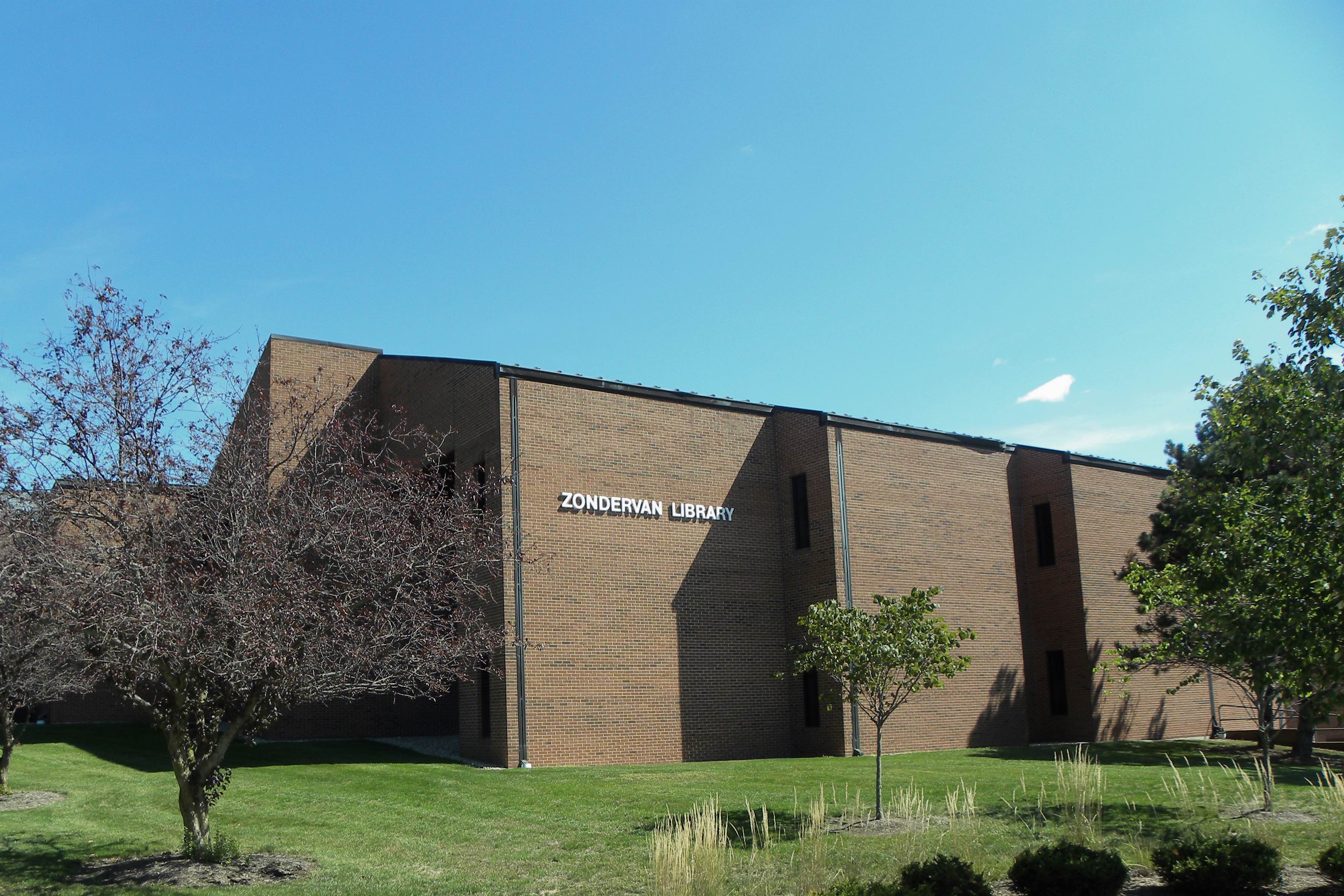 zondervan library taylor university