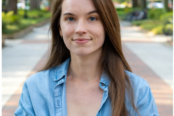 Hannah Whitaker, Women and Gender Studies Librarian at Library West.