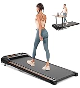 Walking Pad with Incline, Under Desk Treadmill, Portable Treadmills for Home Office, 4 in 1 Walki...